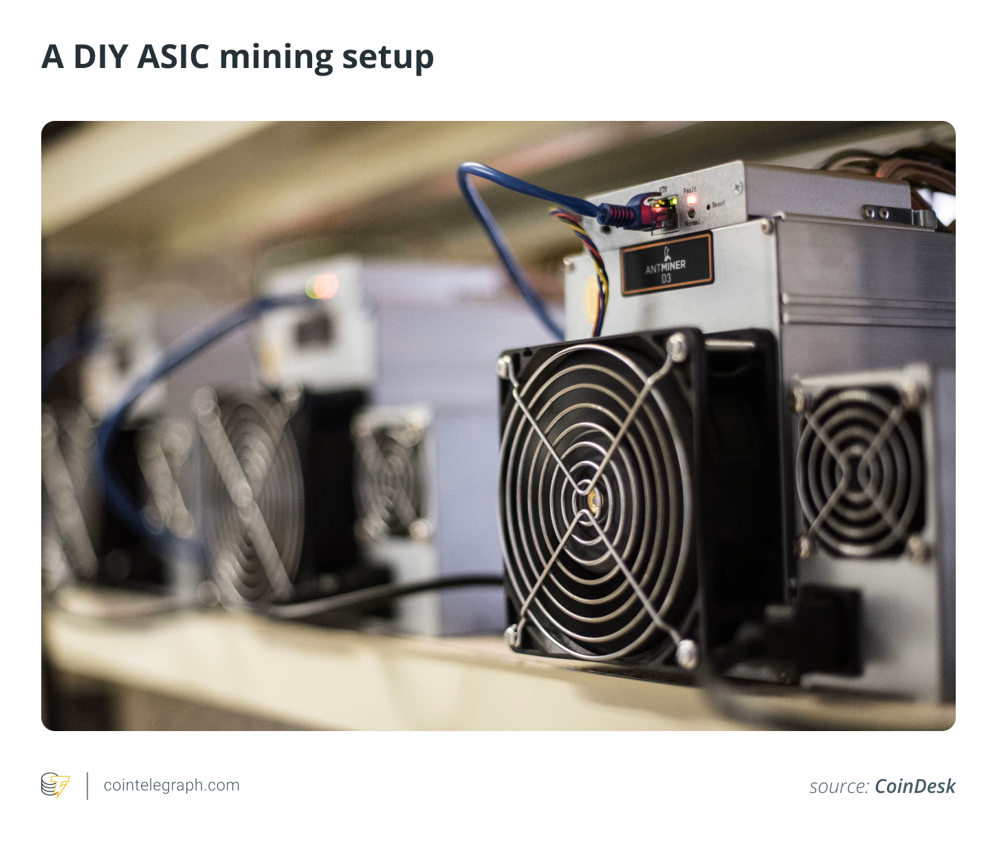 A DIY ASIC mining setup A DIY ASIC mining setup