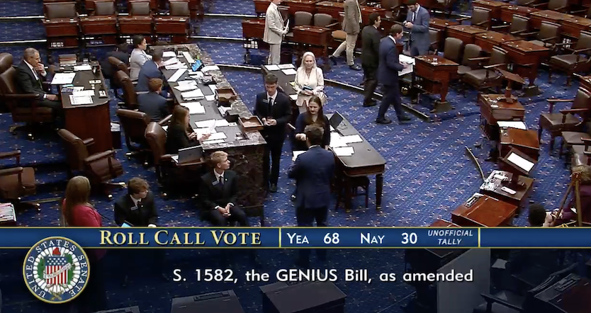 Law, Politics, Congress, Senate, Stablecoin