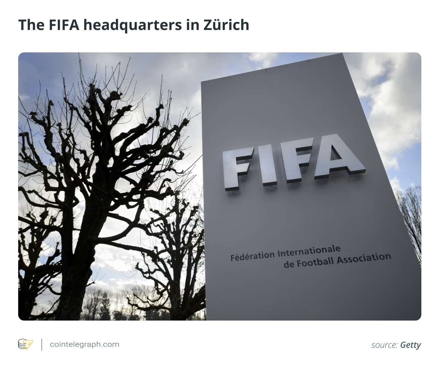 The FIFA headquarters in Zürich The FIFA headquarters in Zürich