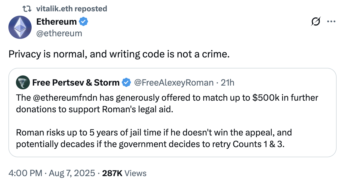 Privacy, Tornado Cash