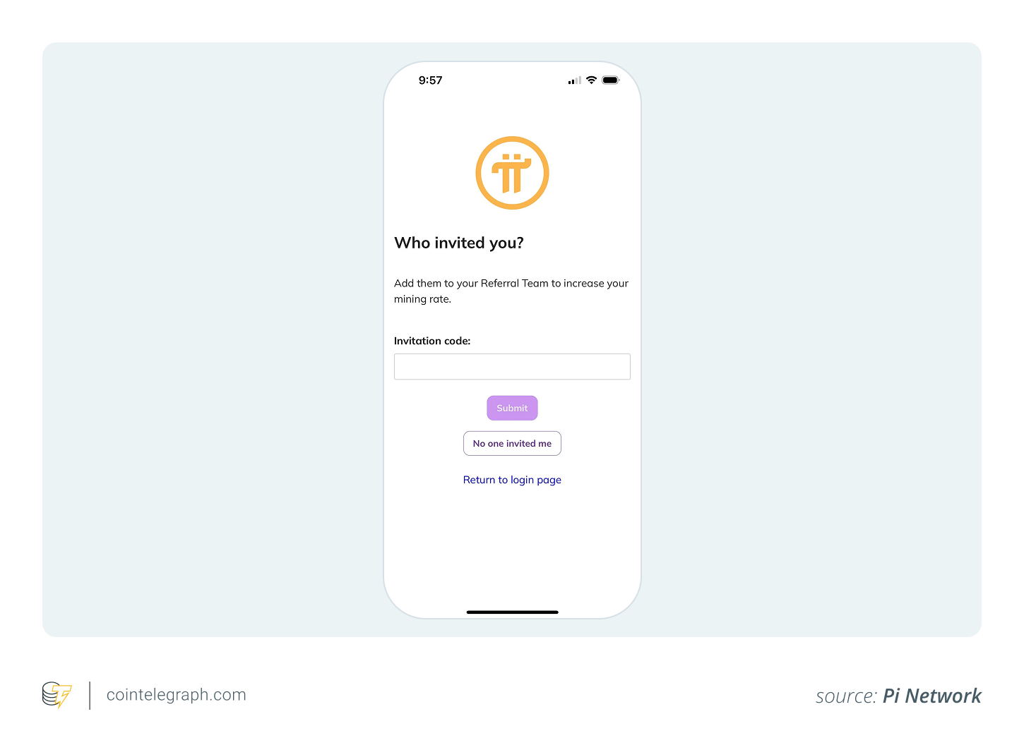 Pi Network's referral dynamics in action Pi Network's referral dynamics in action